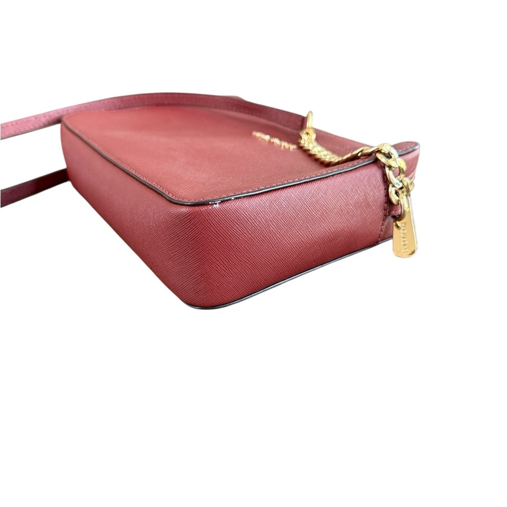 Michael Kors Jet Set East West Crossbody – Saffiano Leather In Rust - Picture 4 of 8